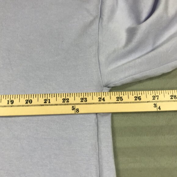 Eileen Fisher Shirt Womens Large Lavender Long Sleeve Stretch Crewneck Boxy Top - Picture 5 of 8